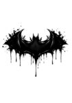 Batman Printed Tshirt By kalavesh