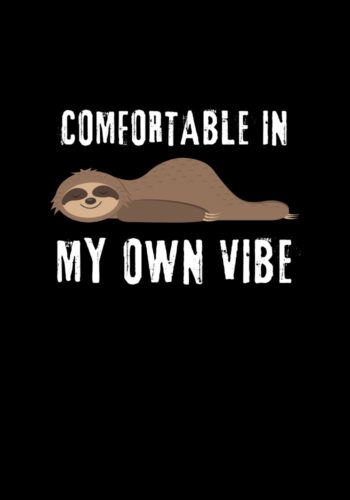 Comfortable in My Own Vibe Graphic Tee – Pure Cotton Unisex T-Shirt by Kalavesh | Chill Mood DTF Print