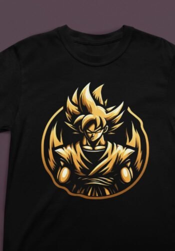 cotton anime t shirt for men