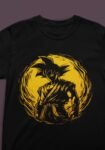goku power t shirt black