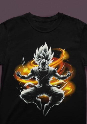 goku t shirt black