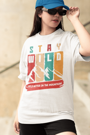 Stay Wild t-shirt for women