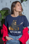 Teddy-bear-or-bear-tshirt-designs-for-women-by-Kalavesh-Chilling-bro-graphic-tshirt