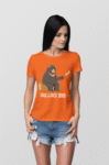 Teddy bear or bear tshirt designs for women by Kalavesh-Chilling bro graphic tshirt