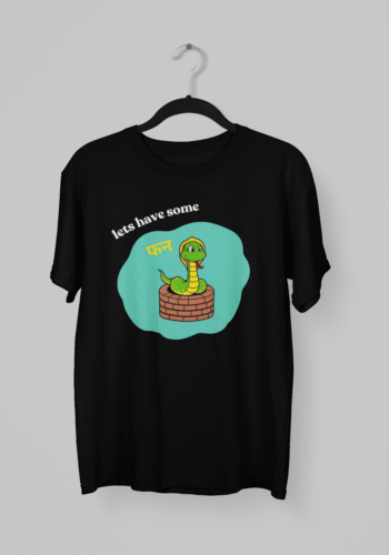 Kalavesh Let’s Have Some Fun Snake Graphic T-Shirt – Funky Cotton Streetwear Tee