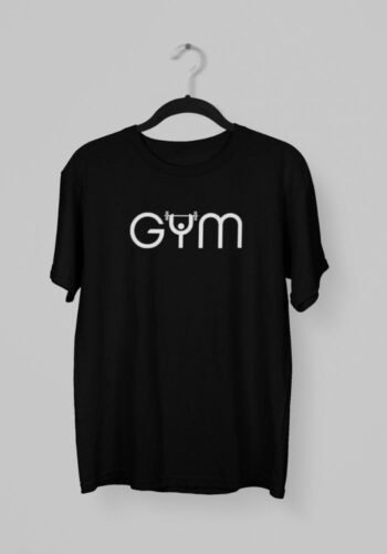 Kalavesh Creative GYM T-Shirt – Bold Fitness Cotton Tee