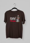 Kalavesh Zindagi Full On Mast Relaxing Monkey T-Shirt – Funky Hindi Slogan Tee