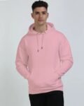 Kalavesh Pink Acid Wash Hoodie