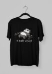 Kalavesh It Hurts So Good Panda Gym T-Shirt – Fun & Motivational Workout Cotton Tee