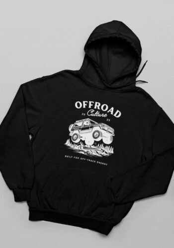 Kalavesh OffRoad Culture Hoodie In Black