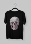 Kalavesh Smiling Skull Funky T-Shirt – Bold & Playful Cotton Tee