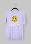 Kalavesh Always Be Happy Motivational T-Shirt – Bright & Uplifting Cotton Tee