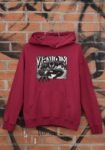 Kalavesh VENOM Mehroon Oversized Hoodie