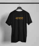 Kalavesh Awara Hindi Text T-Shirt – Stylish & Bold Cotton Tee